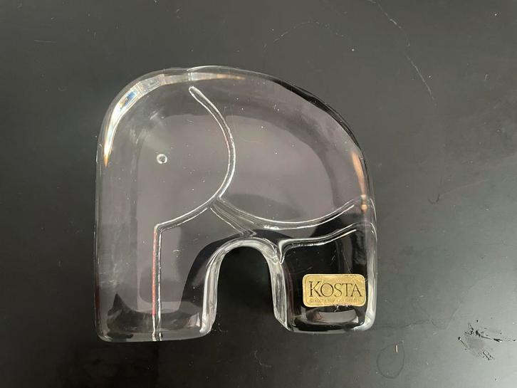(iittala) Kosta Olifant, Zoo collectioe: Bertil Vallien, Antiek en Kunst, Antiek | Glas en Kristal, Ophalen of Verzenden