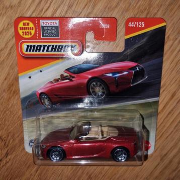 603 - Matchbox Lexus LC Convertible in verpakking.  beschikbaar voor biedingen