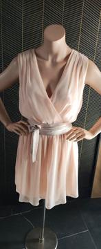 Armani jurk, maat M elegant originele met riem, Verzenden, Zo goed als nieuw, Roze, Boven de knie