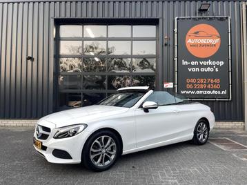 Mercedes C-klasse Cabrio 180 AUT. NEKVERWARMING|CAMERA|LEER| beschikbaar voor biedingen