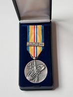 Rampen medaille onderscheiding gesp Albanië 1999, Verzamelen, Ophalen of Verzenden, Landmacht, Lintje, Medaille of Wings