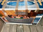 Jacuzzi Lay-Z-Spa Santorini nieuw, Tuin en Terras, Bubbelbaden en Hottubs, Ophalen of Verzenden, Nieuw, Afdekzeil, Opblaasbaar