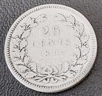 Nederland 25 cent 1897 (lot 1), Postzegels en Munten, Munten | Nederland, Zilver, 25 cent, Ophalen of Verzenden, Koningin Wilhelmina
