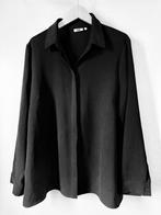 WE Fashion Zwarte Blouse Maat 48, Kleding | Dames, Ophalen of Verzenden, Gedragen, Maat 46/48 (XL) of groter, Zwart