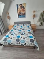 Ikea bed ombouw plus lattenbodem slattum, Ophalen, Zo goed als nieuw, Tweepersoons