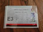 ⚽ Ticket Uefa-Cup Bayer Leverkusen - Lens 2006-2007 ⚽, Verzamelen, Sportartikelen en Voetbal, Ophalen of Verzenden, Zo goed als nieuw