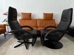 1x Jori Yoga Black Mono-Move (Topstaat!), Huis en Inrichting, Fauteuils, Ophalen, Minder dan 50 cm, Leer, Zo goed als nieuw