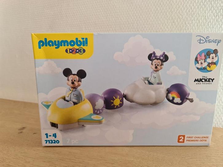 Nieuw! Playmobil 1.2.3 Mickey Mouse Wolkentrein – set 71320, Kinderen en Baby's, Speelgoed | Playmobil, Nieuw, Ophalen of Verzenden
