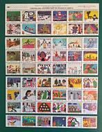 USA : TBC kerst/sluitzegels veldelen 1978/1980/1995/1996, Postzegels en Munten, Verzenden, Overige thema's