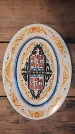 Olie Calvé Delft Serveerschaal NOF, Antiek en Kunst, Ophalen of Verzenden