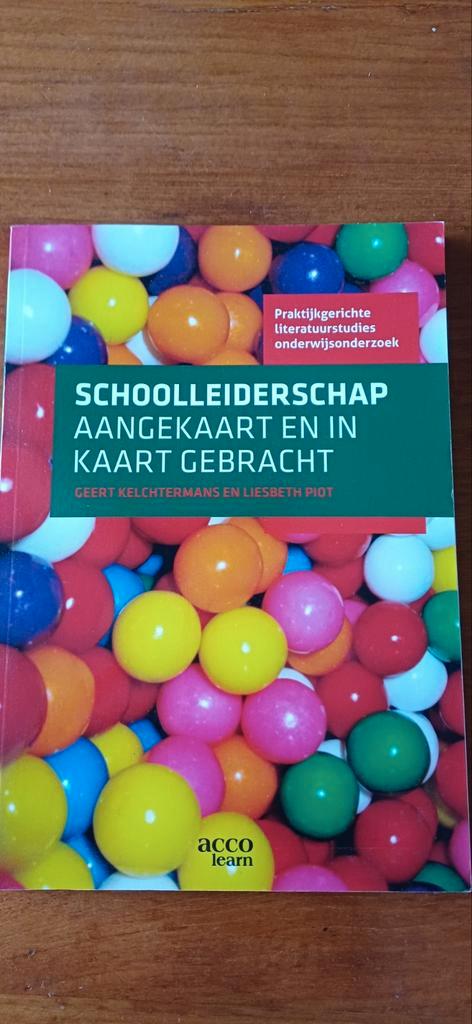Schoolleiderschap aangekaart en in kaart gebracht, Boeken, Wetenschap, Zo goed als nieuw, Ophalen of Verzenden