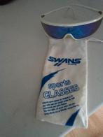 Swans Sports Glasses Ski Zonnebril Vintage, Gebruikt, Zonnebril, Wit, Ophalen