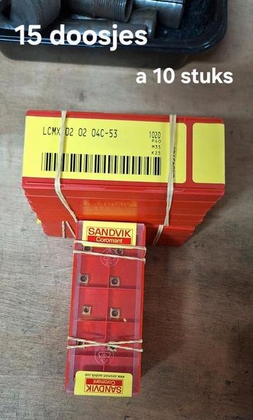 Wissel plaatjes merk Sandvik Coromant  beschikbaar voor biedingen
