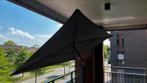 Knikbare parasol incl. Voet, Tuin en Terras, Parasols, Ophalen, Zo goed als nieuw, 1 tot 2 meter, Stokparasol