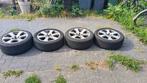 Volkswagen aluminium velgen 112×5 17 İnch, Auto diversen, Wieldoppen, Ophalen, Gebruikt