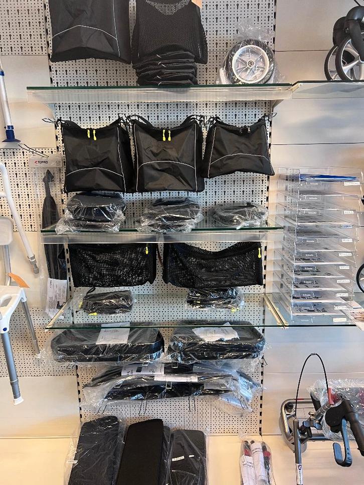 Diverse rollator accessoires en onderdelen, Diversen, Rollators, Nieuw, Ophalen