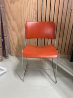 6 vintage 40/4 stoelen van David Rowland (1964), Huis en Inrichting, Stoelen, Ophalen, Gebruikt, Overige kleuren, Metaal