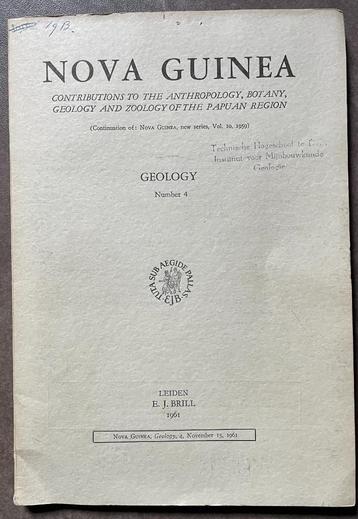 Nova Guinea. Contributions to the anthropology, botany... beschikbaar voor biedingen