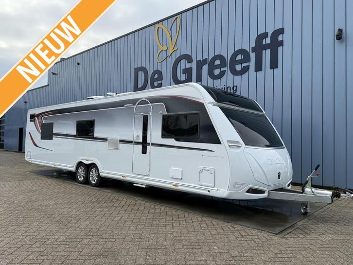 Kabe Imperial 1000 TDL E2/DU, Caravans en Kamperen, Caravans, Bedrijf, tot en met 6, 2000 kg en meer, Rondzit, Kabe, 2 aparte bedden