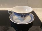 Kobalt Porselein Kop en Schotel - CP Letting, Antiek en Kunst, Antiek | Porselein, Ophalen of Verzenden