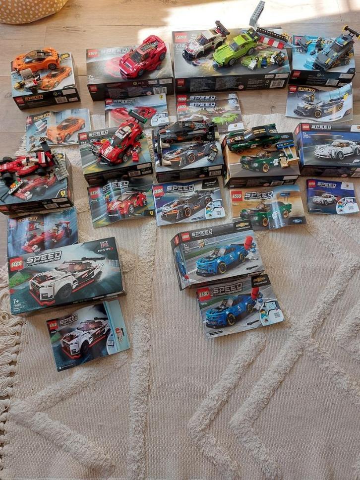 Lot / Verzameling van 11 Lego Speed Champions sets, Kinderen en Baby's, Speelgoed | Duplo en Lego, Zo goed als nieuw, Lego, Complete set