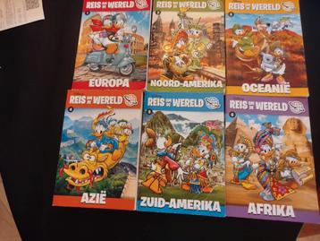 Donald Duck pockets Reis om de Wereld complete set 1 tm 6 beschikbaar voor biedingen