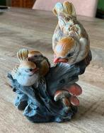 Vogeltjes Beeldje met Inscriptie, Ophalen of Verzenden