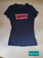 Levi's Zwart shirt maat xs/ zwart t-shirt levi's, Levi's, Maat 34 (XS) of kleiner, Ophalen of Verzenden, Zo goed als nieuw