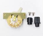 3-weg Switch HQ + Telecaster knoppen zwart + screws, Moku Custom Guitars, Nieuw, 4613CB, Ophalen of Verzenden
