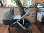 Complete duowagen Uppa Baby Vista met Rumble seat, Gebruikt, Combiwagen, Verstelbare duwstang, Ophalen