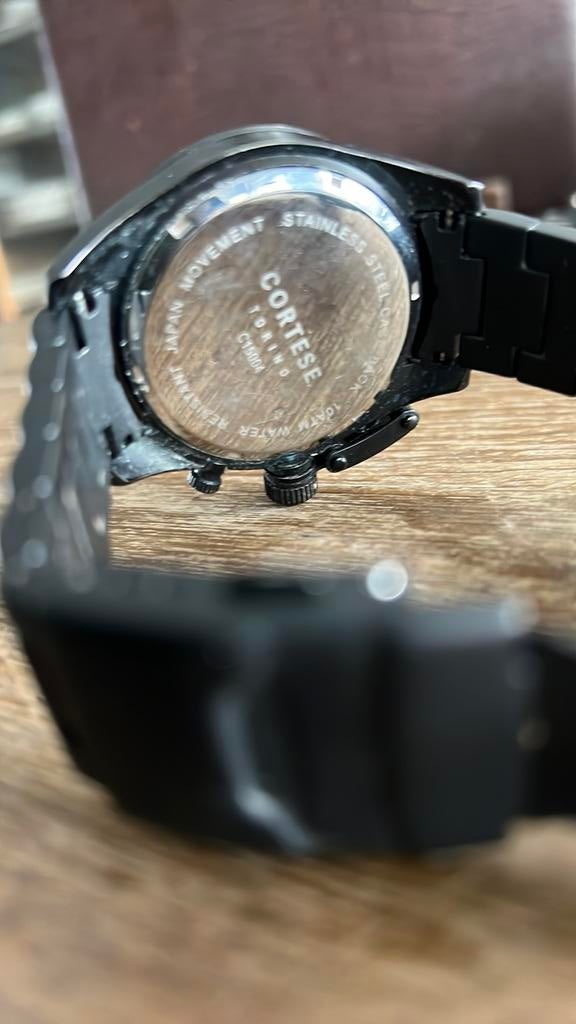 CORTESE HORLOGE, Ophalen of Verzenden, Gebruikt, Staal, Overige merken