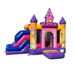 Springkussen Multiplay Prinses huren in Rockanje – €62,99, Ophalen, Zo goed als nieuw, Overige