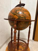 ITALIAANSE bar globe drank wereldbol globebar drankglobe, Ophalen, Zo goed als nieuw