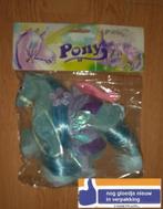 Pony met borsteltje  blauw 16 cm hoog (my little pony), Ophalen of Verzenden, Nieuw