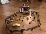 Schleich poppetjes,paarden en woonwagen, Ophalen of Verzenden, Gebruikt