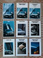 BMW 5-serie E34 brochures - 9 stuks, Boeken, Verzenden, Zo goed als nieuw, BMW