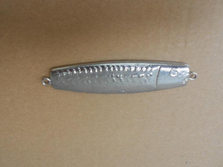 115gr zeebaars Meuzelaars pilkers., Watersport en Boten, Hengelsport | Zeevissen, Nieuw, Dobber of Lood, Ophalen of Verzenden