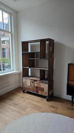 Industriële Kast met deuren en planken, 100 tot 150 cm, Ophalen of Verzenden, Zo goed als nieuw, Metaal