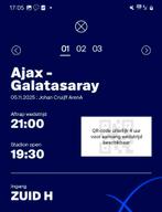 F side ajax -gala, Eén persoon, Januari
