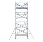 Euroscaffold Solar Rolsteiger met Lift + Dakrandbeveiliging, Ophalen, Gebruikt, Rolsteiger of Kamersteiger, 5 meter of hoger