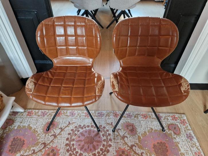 Zuiver eetkamerstoelen (2) - gebruikt, Huis en Inrichting, Stoelen, Ophalen