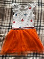 Koningsdag jurkjes maat 98/104, Ophalen, Zo goed als nieuw, Meisje, Jurk of Rok