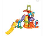 Vtech Parkeertoren + Garage + 10 Auto's, Kinderen en Baby's, Speelgoed | Speelgoedvoertuigen, Ophalen, Gebruikt