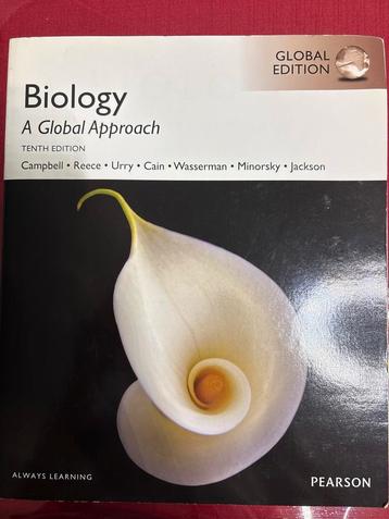 Biologie: A Global Approach - Tenth Edition beschikbaar voor biedingen