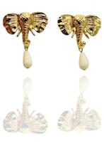 gold-plated steel earrings, Sieraden, Tassen en Uiterlijk, Oorbellen, Ophalen of Verzenden, Nieuw