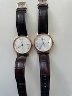 Twee schitterende dresswatches 39mm van Breguet CH, Sieraden, Tassen en Uiterlijk, Horloges | Heren, Overige merken, Leer, Polshorloge