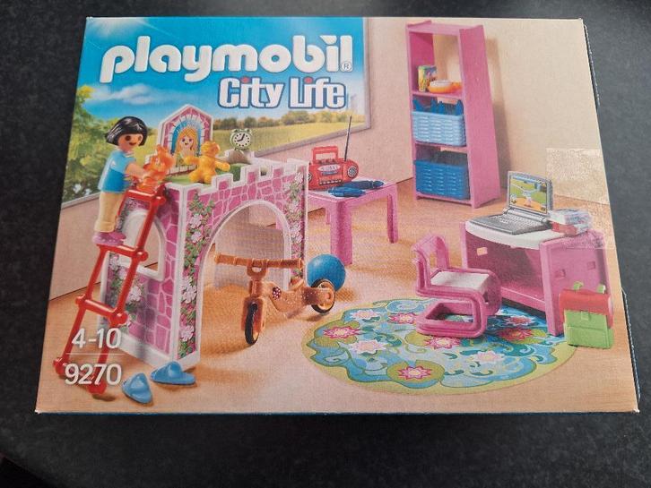 Playmobil City Life Kinderkamer met hoogslaper (setnr 9270), Kinderen en Baby's, Speelgoed | Playmobil, Zo goed als nieuw, Complete set