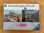 Ravensburger puzzel 2x1000stukjes nieuw (in verpakking), Ophalen of Verzenden, 500 t/m 1500 stukjes, Nieuw