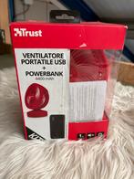 Trust USB Ventilator + Powerbank 4400 mAh - Nieuw, Ophalen of Verzenden, Nieuw