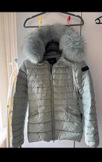 Blauwe peuterey maat S, Kleding | Dames, Jassen | Winter, Ophalen of Verzenden, Zo goed als nieuw, Maat 38/40 (M), Blauw